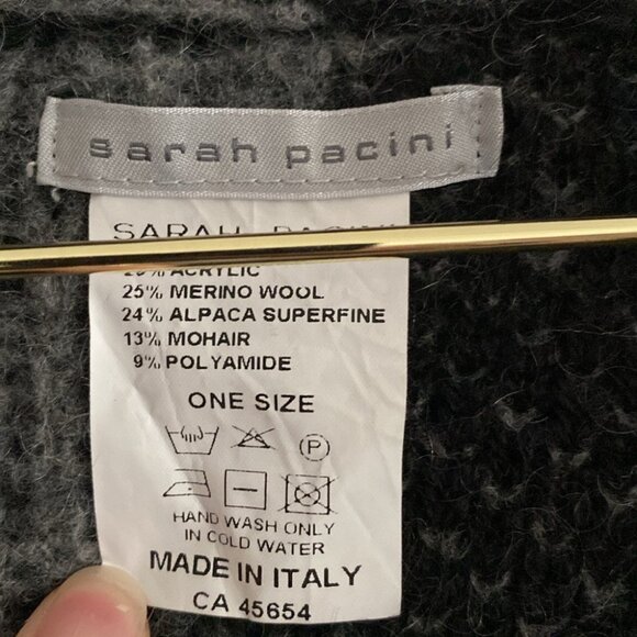 SOLD Sara pacini Open Crop Cardigan - Picture 4 of 9